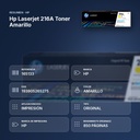 HP LASERJET 216A TONER AMARILLO - resumen de atributos