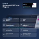 HP LASERJET 216A TONER MAGENTA - resumen de atributos