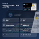 HP LASERJET 507A TONER AMARILLO - resumen de atributos