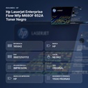 HP LASERJET ENTERPRISE FLOW MFP M680F 652A TONER NEGRO - resumen de atributos
