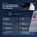 HP LASERJET ENTERPRISE FLOW MFP M680F 653A TONER MAGENTA - resumen de atributos