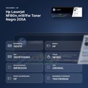 HP LASERJET M180N,M181FW TONER NEGRO 205A - resumen de atributos