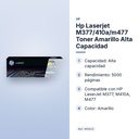 HP LASERJET M377/410A/M477 TONER AMARILLO ALTA CAPACIDAD - características principales