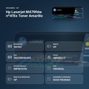 HP LASERJET M479FDW Nº415X TONER AMARILLO - resumen de atributos