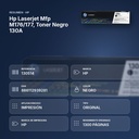 HP LASERJET MFP M176/177, TONER NEGRO 130A - resumen de atributos