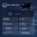 HP LASERJET Nº59A TONER NEGRO - resumen de atributos