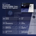 HP LASERJET P2055D/2055DN TONER NEGRO (6.500 PAGINAS) - resumen de atributos