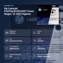 HP LASERJET P3011/P3015/M521  TONER NEGRO, 12.500 PAGINAS - resumen de atributos
