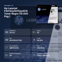 HP LASERJET P4014/P4015/P4515 TONER NEGRO (10.000 PAG.) - resumen de atributos
