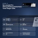 HP LASERJET PRO 100/CP/1025NW/1025/1020 TONER NEGRO 126A - resumen de atributos