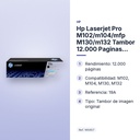 HP LASERJET PRO M102/M104/MFP M130/M132 TAMBOR  12.000 PAGINAS. 19A - características principales