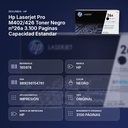 HP LASERJET PRO M402/426 TONER NEGRO Nº26A 3.100 PAGINAS CAPACIDAD ESTANDAR - resumen de atributos