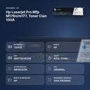 HP LASERJET PRO MFP M176N/M177, TONER CIAN 130A - resumen de atributos