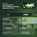 HP OFFICEJET PRO X451/476/551 CARTUCHO AMARILLO Nº971XL - resumen de atributos