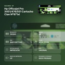 HP OFFICEJET PRO X451/476/551 CARTUCHO CIAN Nº971XL - resumen de atributos