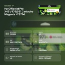 HP OFFICEJET PRO X451/476/551 CARTUCHO MAGENTA Nº971XL - resumen de atributos