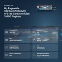 HP PAGEWIDE 352DW/377DW MFP  Nº913A CARTUCHO CIAN 3.000 PAGINAS - resumen de atributos