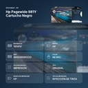 HP PAGEWIDE 981Y CARTUCHO NEGRO - resumen de atributos