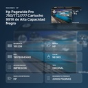 HP PAGEWIDE PRO 750/772/777 CARTUCHO 991X DE ALTA CAPACIDAD NEGRO - resumen de atributos