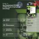 HP PHOTOSMART D5460 Nº364 PACK 4 CARTUCHOS (N/C/M/Y) - resumen de atributos