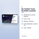 HP TAMBOR CYAN HP 828A LASERJET - características principales