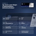HP TONER LASER NEGRO P1566/P1606DN/ M1530/M1536DNF - resumen de atributos