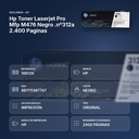 HP TONER LASERJET PRO MFP M476 NEGRO .Nº312A 2.400 PAGINAS - resumen de atributos