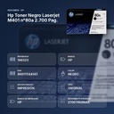 HP TONER NEGRO LASERJET M401 Nº80A 2.700 PAG. - resumen de atributos