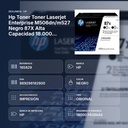 HP TONER TONER LASERJET ENTERPRISE M506DN/M527 NEGRO  87X ALTA CAPACIDAD 18.000 PAGINAS - resumen de atributos