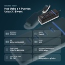 HUB USBC A 4 PUERTOS USBA 3.1 EWENT  - resumen de atributos