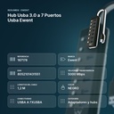 HUB USBA 3.0 A 7 PUERTOS USBA EWENT - resumen de atributos