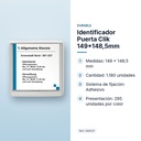 IDENTIFICADOR PUERTA CLIK 149*148,5MM - características principales