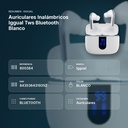 AURICULARES INALÁMBRICOS IGGUAL TWS BLUETOOTH BLANCO - resumen de atributos