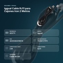 IGGUAL CABLE RJ11 PARA CAJONES IRON 2 METROS - resumen de atributos