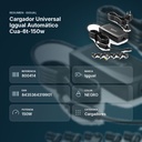 CARGADOR UNIVERSAL IGGUAL AUTOMÁTICO CUA-6T-150W - resumen de atributos