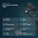 HUB USBA A 4 PUERTOS USBA - resumen de atributos