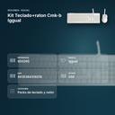KIT TECLADO+RATON CMK-B IGGUAL - resumen de atributos