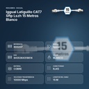 IGGUAL LATIGUILLO CAT7 SFTP LSZH 15 METROS BLANCO - resumen de atributos