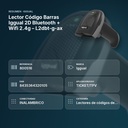 LECTOR CÓDIGO BARRAS IGGUAL 2D BLUETOOTH + WIFI 2.4G – L2DBT-G-AX - resumen de atributos