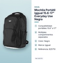 MOCHILA PORTÁTIL IGGUAL 15.6-17" EVERYDAY USE NEGRA - características principales