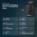 MOCHILA PORTÁTIL IGGUAL 15.6-17" EVERYDAY USE NEGRA - resumen de atributos