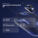 IGGUAL RATON GAMING OPAL 7D - resumen de atributos