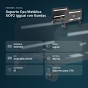 SOPORTE CPU METÁLICO SOP2 IGGUAL CON RUEDAS - resumen de atributos