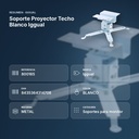 SOPORTE PROYECTOR TECHO BLANCO IGGUAL - resumen de atributos