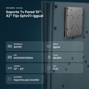 SOPORTE TV PARED 10"- 42" FIJO SPTV01-IGGUAL  - resumen de atributos