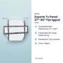 SOPORTE TV PARED 37"-80" FIJO IGGUAL - características principales