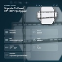 SOPORTE TV PARED 37"-80" FIJO IGGUAL - resumen de atributos