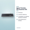 IGGUAL TECLADO CK-BUSSINES 105 - características principales