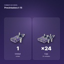 PRECINTADORA T-15 - formato de venta: caja de 24