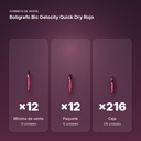 BOLÍGRAFO BIC GELOCITY QUICK DRY ROJO  - formato de venta: paquete de 12, caja de 216